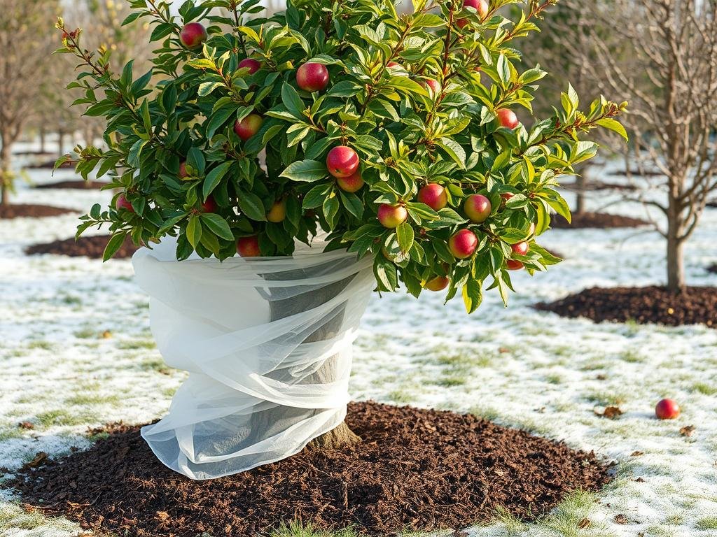 Métodos de protección de manzanos contra heladas Métodos de protección de manzanos contra heladas