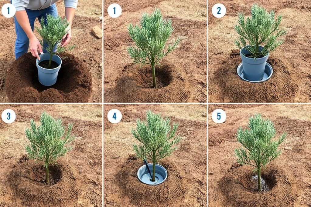 Proceso de plantación de un olivo paso a paso Proceso de plantación de un olivo paso a paso
