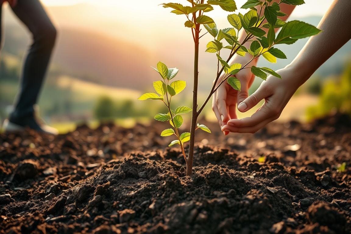 Como plantar un árbol de Fresno paso a paso